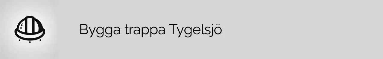 Bygga trappa Tygelsjö